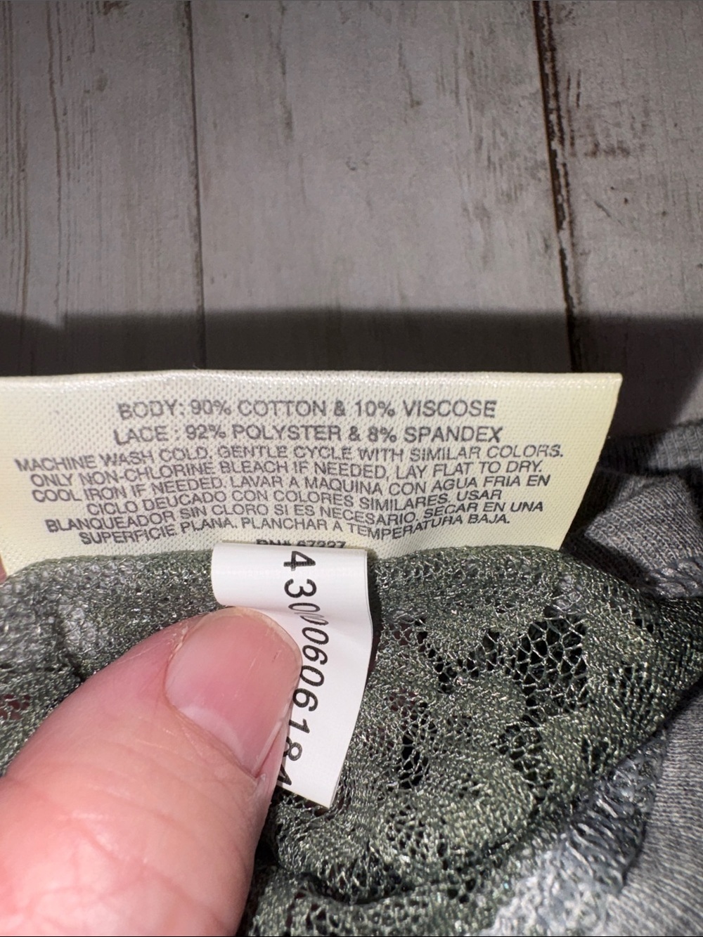 Bobbie Brooks Camo Deer Graphic Tank Top - Gray & Green Set 3X - Picture 10 of 17